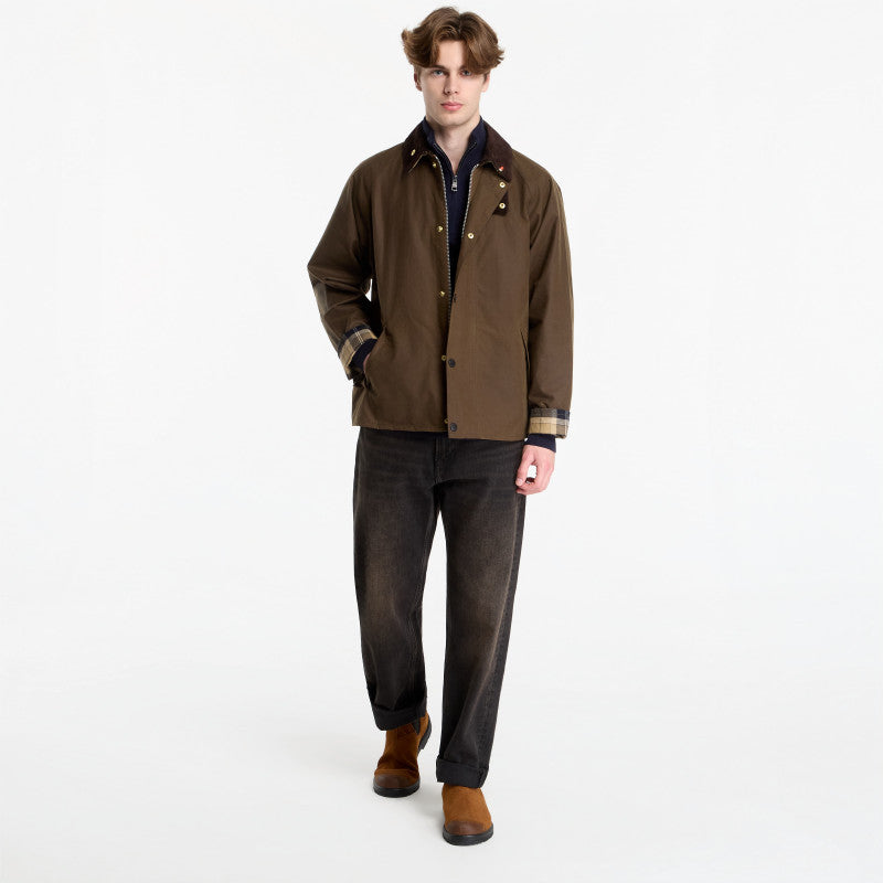Barbour Icons Transport Wax Brown