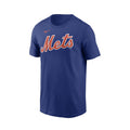 Nike MLB Men's Fuse Wordmark Cotton Tee New York Mets
