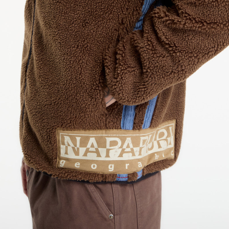 Napapijri T-Archive Fleece Full-Zip Demitasse
