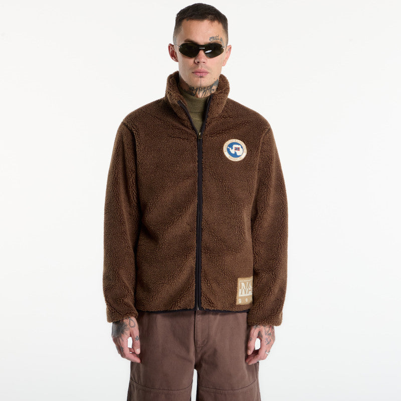 Napapijri T-Archive Fleece Full-Zip Demitasse