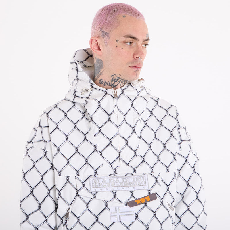 Napapijri x PDF Anorak Jacket Rainforest Next White