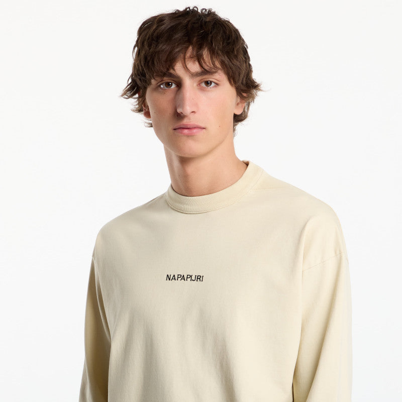 Napapijri Tenri Long-Sleeve T-Shirt White