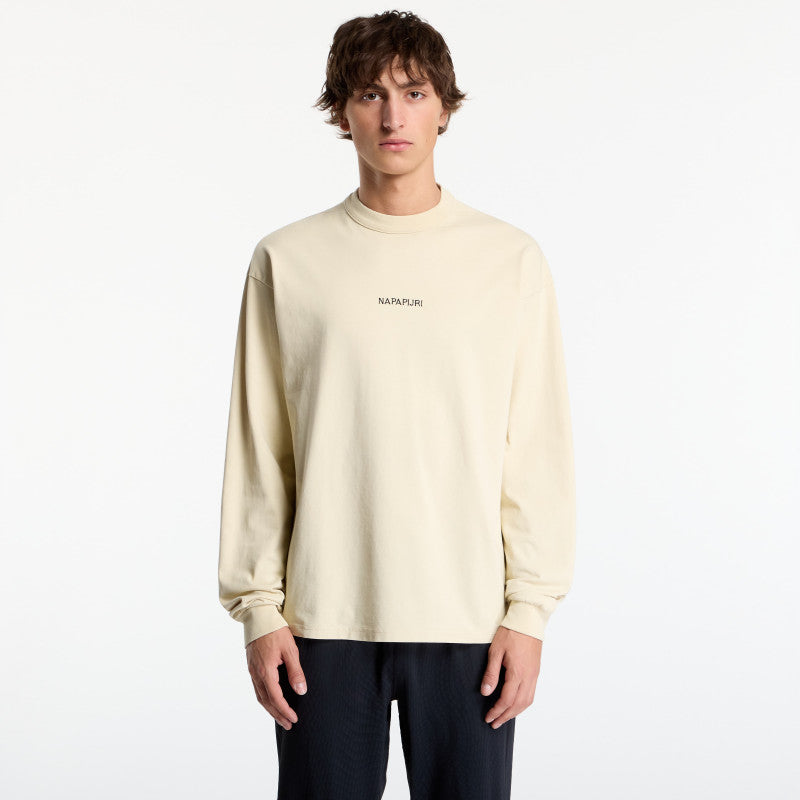 Napapijri Tenri Long-Sleeve T-Shirt White