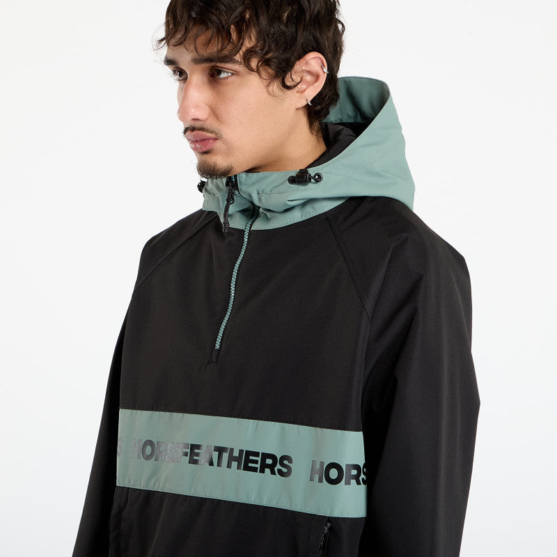 Horsefeathers Gordie Jacket Black/ Iceberg Green