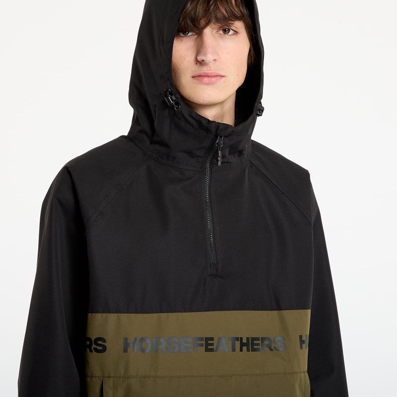 Horsefeathers Gordie Jacket Black/ Olive Night