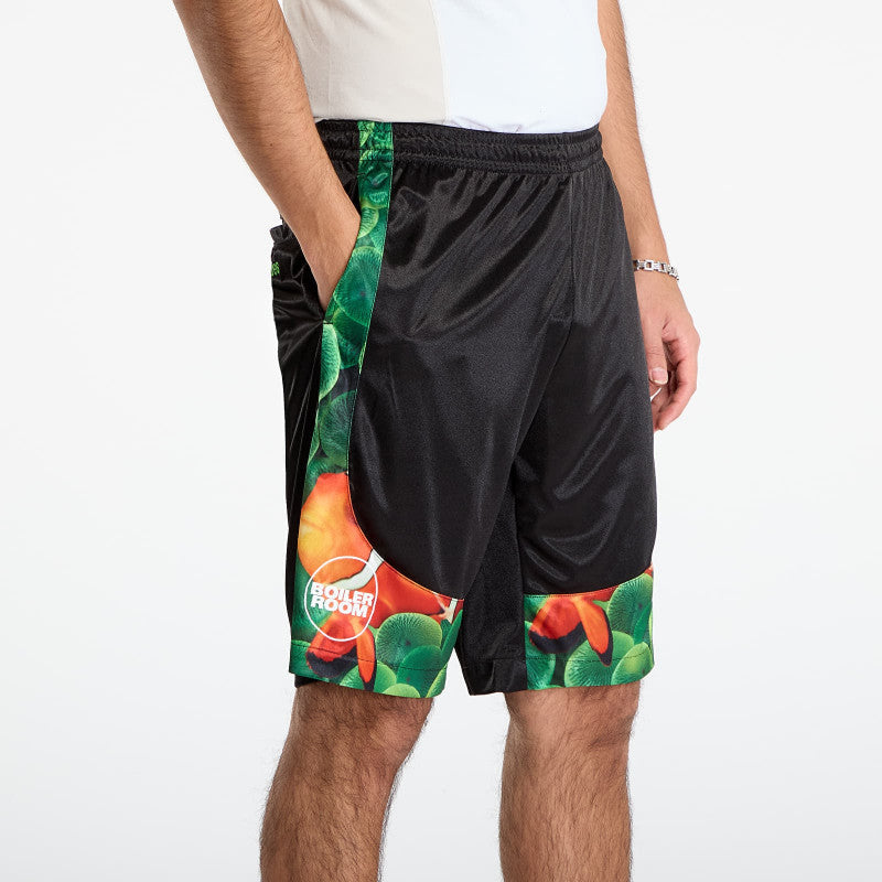 PLEASURES x Boiler Room Aqua shorts Black