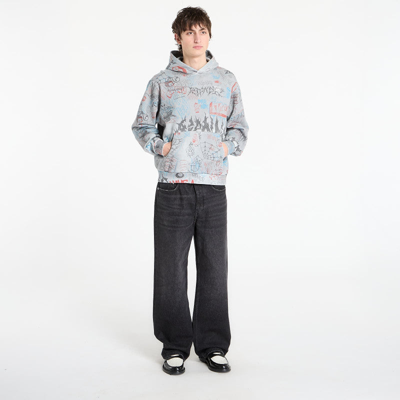 RIPNDIP Marker Hoodie Sage Grey Vintage Wash