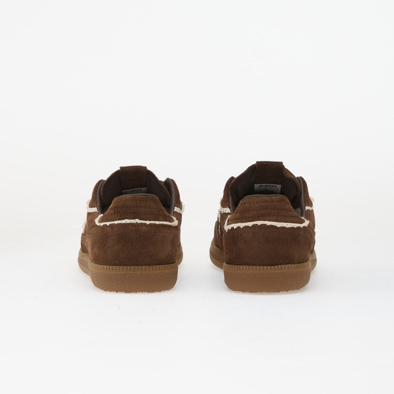 Alohas Tb.490 Crochet Chocolate Leather Sneakers Chocolate Brown