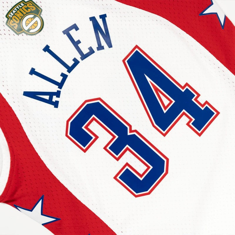Mitchell & Ness NBA Swingman White Jersey All Star East 2004 Ray Allen