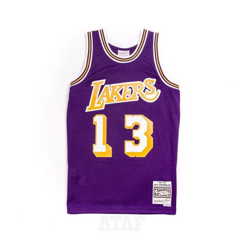 Mitchell & Ness NBA Swingman Jersey Los Angeles Lakers 1971-72 Wilt Chamberlain Purple