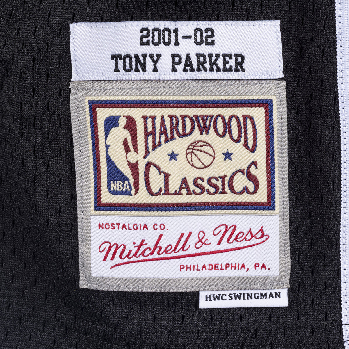 Mitchell & Ness NBA Swingman Jersey San Antonio Spurs 2001-02 Tony Parker