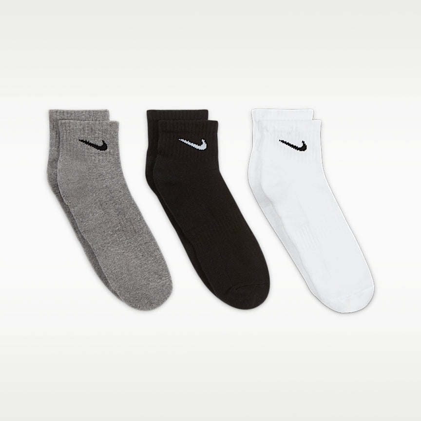Nike Everyday Cushioned Training Ankle kojinės (3 poros)