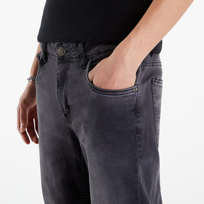 Jeansy Urban Classics Stretch Denim Pants Black