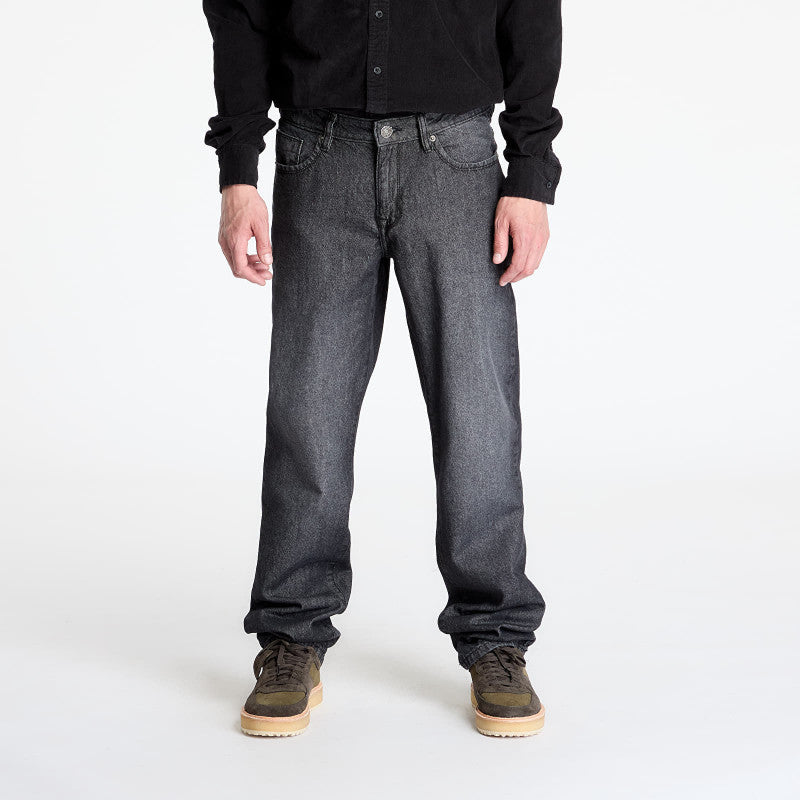Jeansy Urban Classics Loose Fit Jeans Black