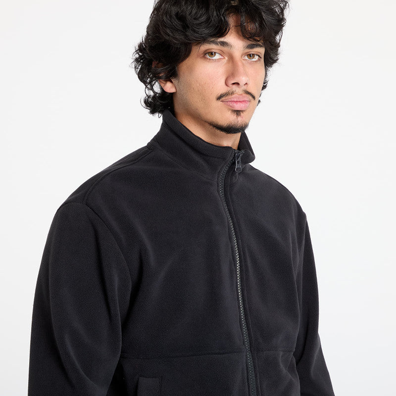 Urban Classics Colour Block Polar Fleece Jacket Black/ Black