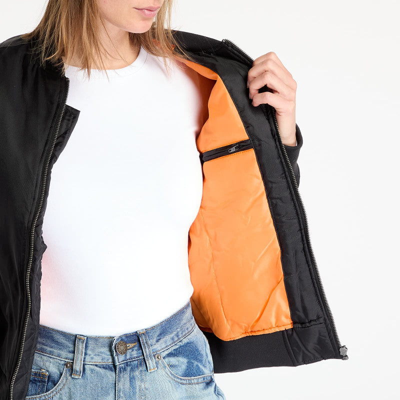 Urban Classics Ladies Basic Bomber Jacket Black