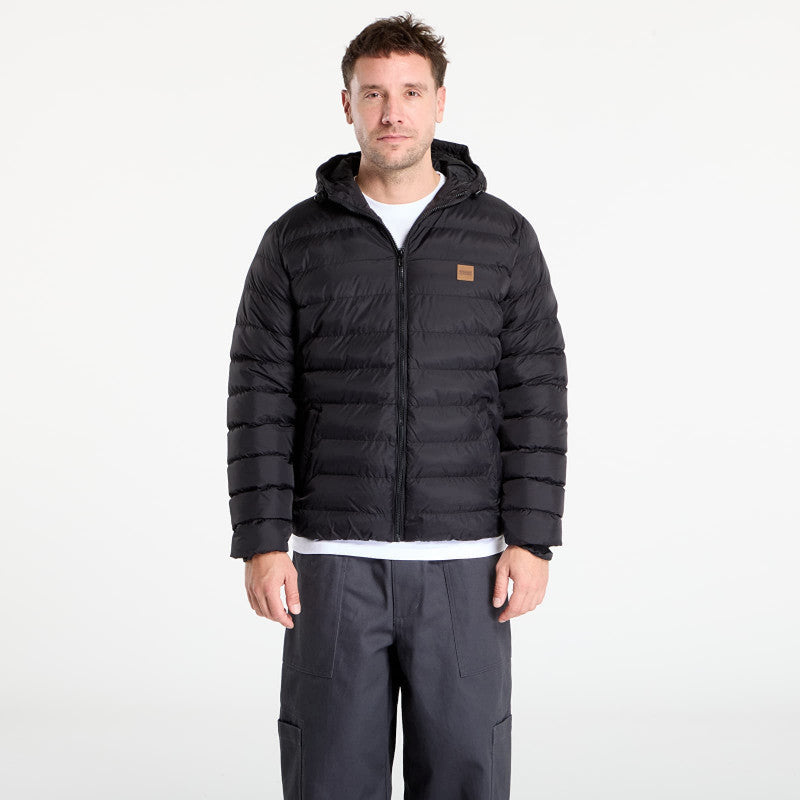 Urban Classics Basic Bubble Jacket Black