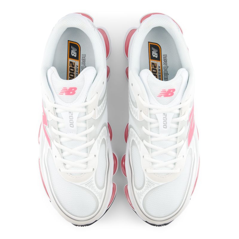 New Balance 2000 White/ Lighter Pink Heat