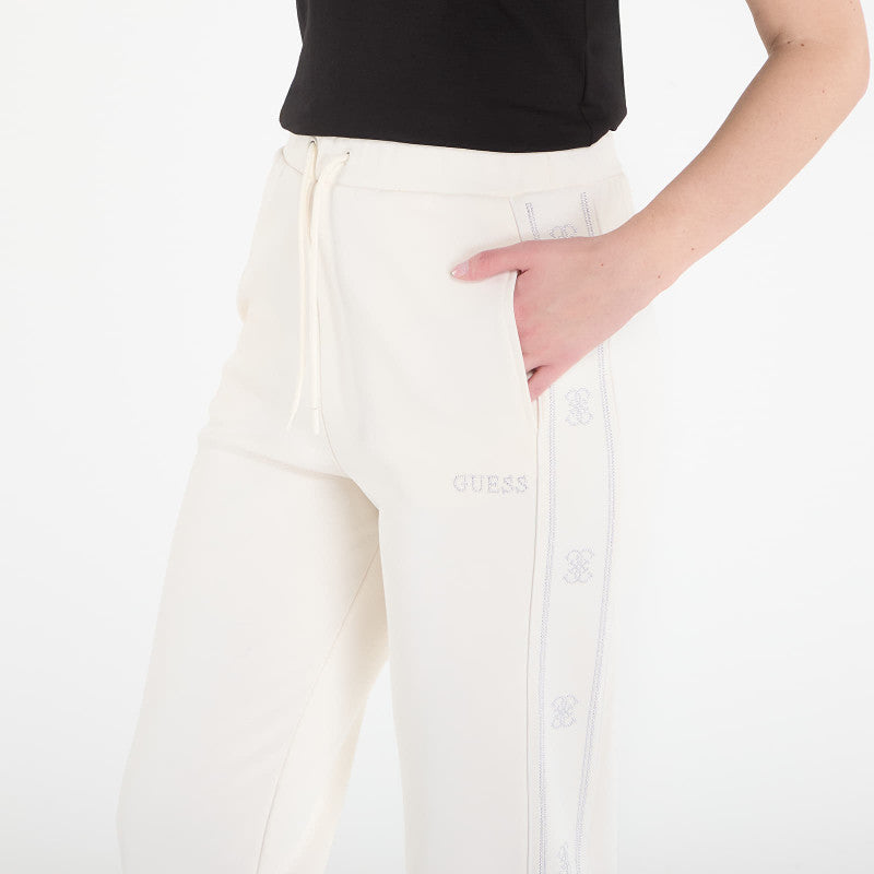 GUESS Octavia Jogger White Glam