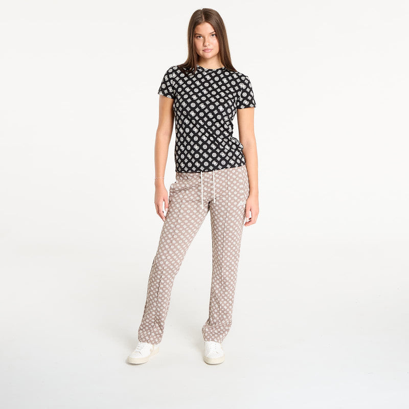 GUESS Gloria Peony Ss T-Shirt Black