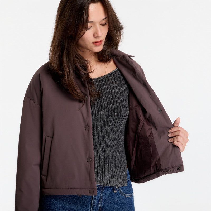 GUESS Ariel Light Padded Jacket Darkest Grey