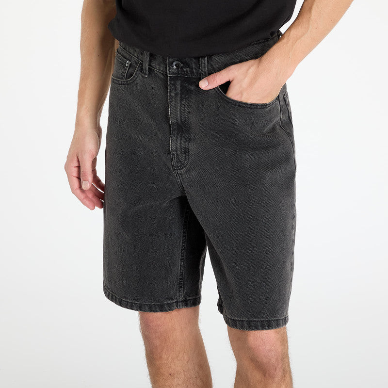 Vans Check-5 Baggy Denim Shorts Black
