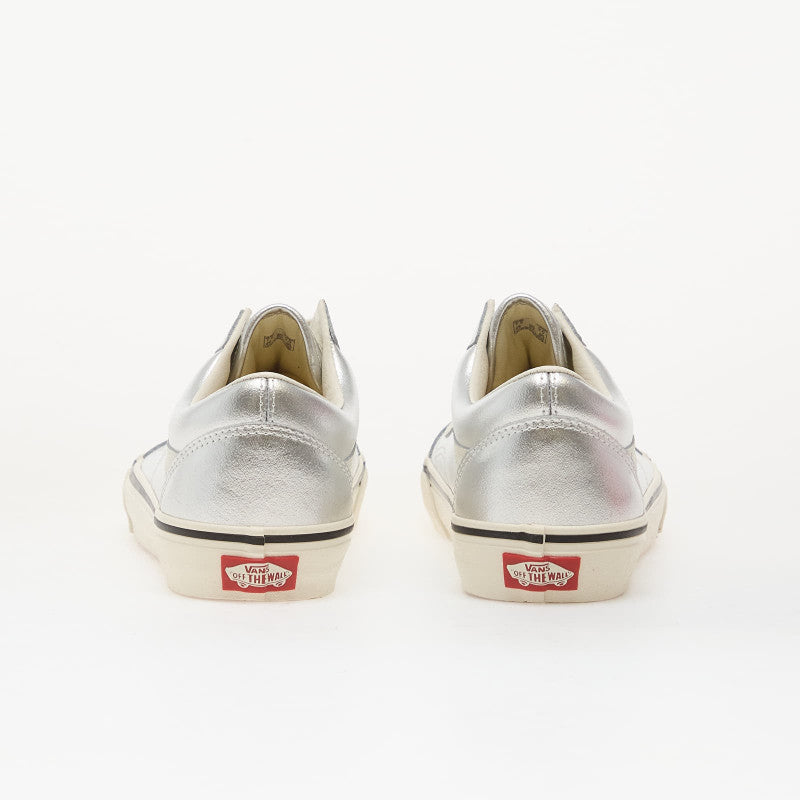 Vans Old Skool Leather Metallic Silver