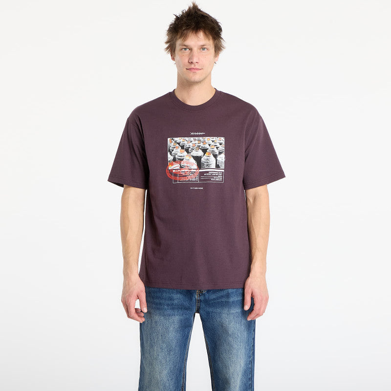 Vans Style Tips SS Tee Dark Port