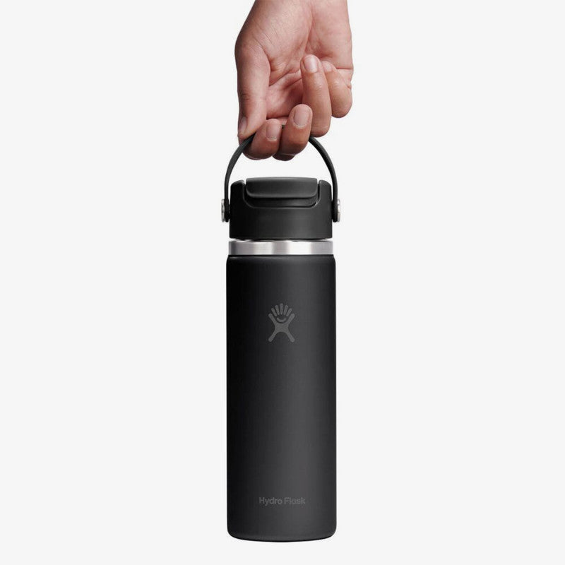 Hydro Flask 591 ml Travel Mug Flip Sip Cap Black