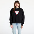 Guess Jeans Oversized Iconic Sweatshirt Jet Black A996