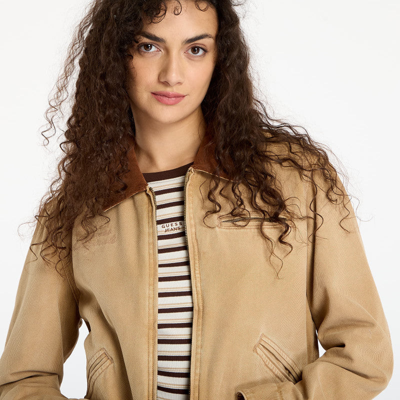 Guess Originals Cropped Workwear Beige