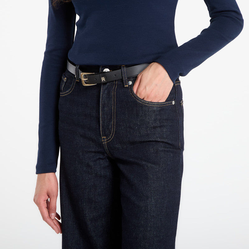Jeansy Tommy Hilfiger Denim Rinse 70'S Wide Leg Hw Rinse