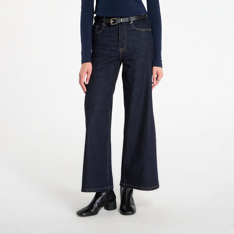 Jeansy Tommy Hilfiger Denim Rinse 70'S Wide Leg Hw Rinse