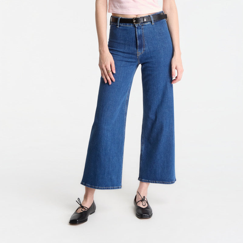 Jeansy Tommy Hilfiger Wide Leg Rian Hw Ankle Jeans Rian