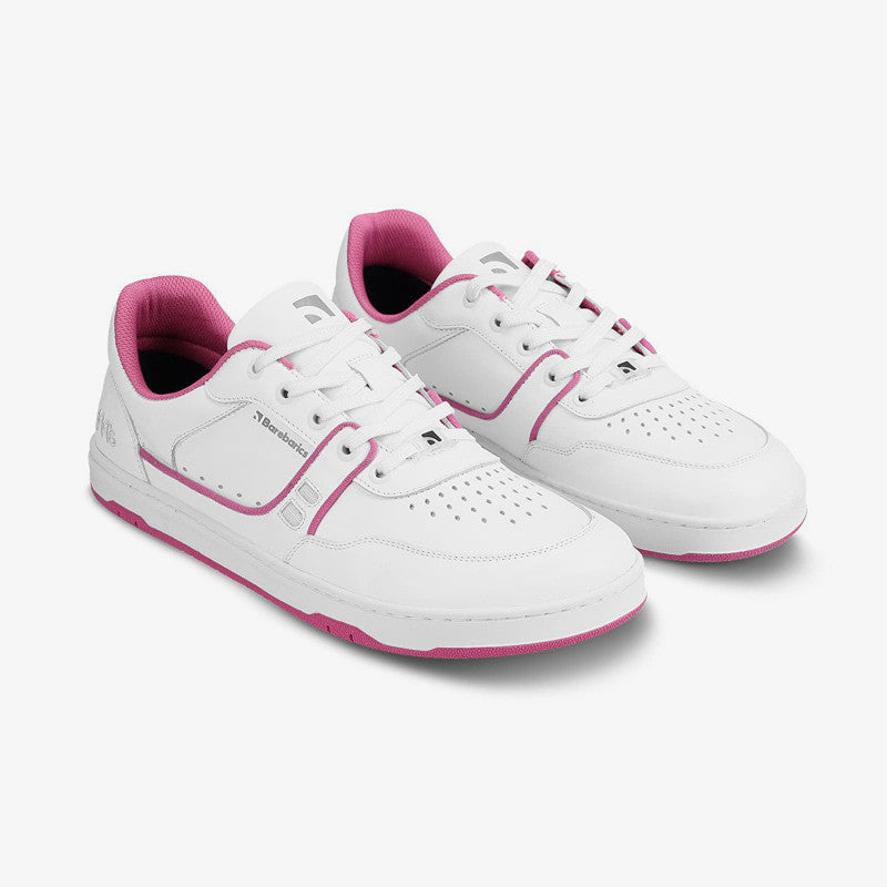 Barebarics Arise White & Raspberry Pink